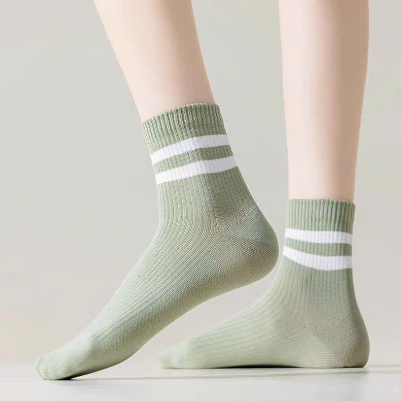 Vớ tất nam nữ mix màu tone pastel thời trang, chất liệu mềm mịn co giãn 4 chiều - Ekiu Shop