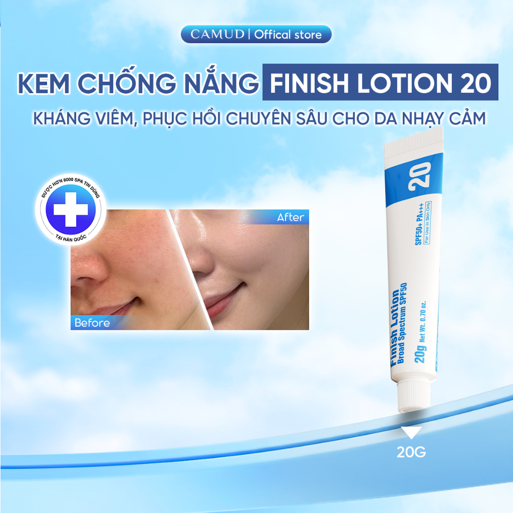 Kem chống nắng dành cho da nhạy cảm Pharmesthetic CONAPIDIL FINISH