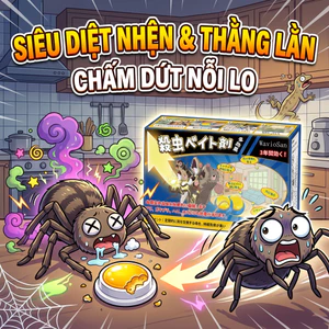 Công nghệ mới Nhật Bản Mồi diệt nhện diệt nhện, ngăn ngừa nhện giăng tơ hiệu quả Tiêu diệt mọi loại côn trùng-COD