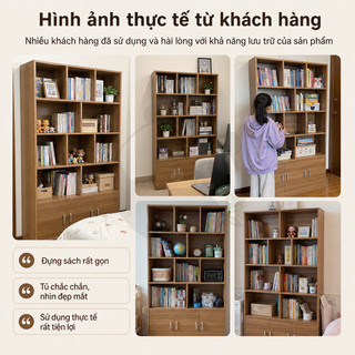 Tủ Kệ Sách Đa Năng Vừa Làm Giá Sách Vừa Làm Vách Ngăn Kiểu Dáng Đẹp Chắc Chắn Cho Không Gian Nhỏ