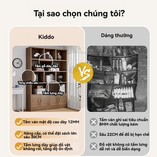 Tủ Kệ Sách Đa Năng Vừa Làm Giá Sách Vừa Làm Vách Ngăn Kiểu Dáng Đẹp Chắc Chắn Cho Không Gian Nhỏ