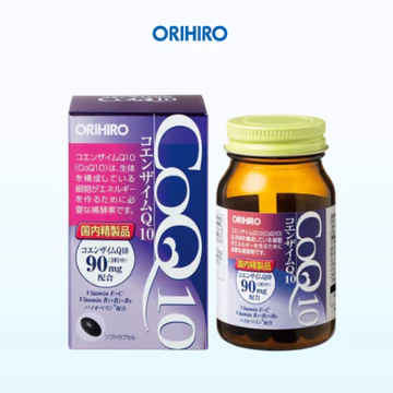 Viên uống hỗ trợ tim mạch Coenzyme Q10 Orihiro 90 viên