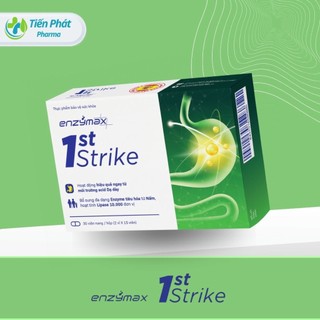 Viên uống Enzymax 1st Strike bổ sung đa dạng men tiêu hóa hỗ trợ giảm đầy bụng khó tiêu (30 viên)