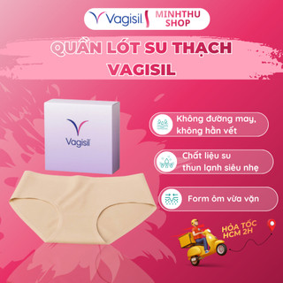 (Màu ngẫu nhiên) Quần lót đúc su Vagisil không đường may – Nhẹ tênh, êm ái, tôn dáng tự nhiên