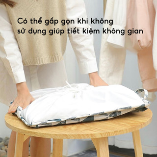 Túi đựng quần áo chăn màn 100L chống nước chống bụi chất liệu bền đẹp gấp gọn tiện lợi