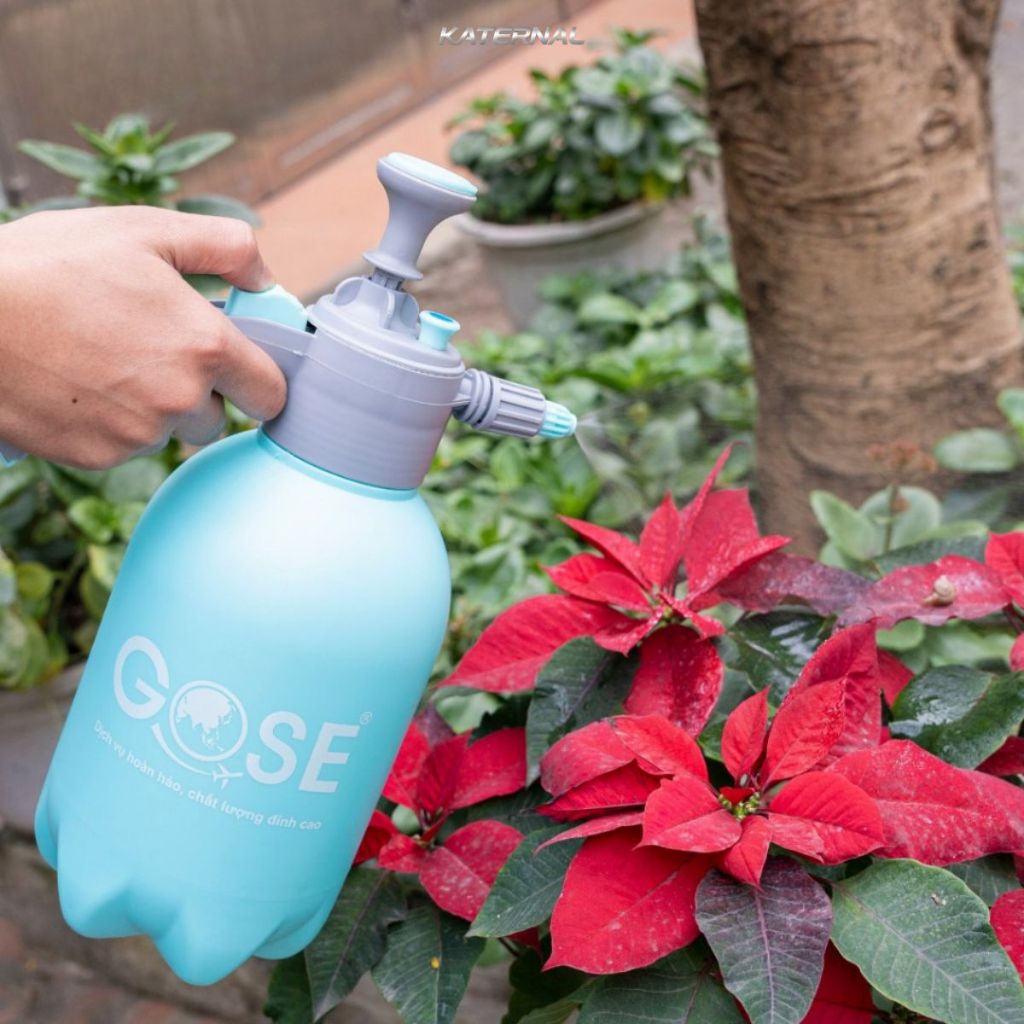 Bình Xịt Bọt Tuyết 2000ml Nâng Cấp – 2 Vòi Phun – Van An Toàn – Phun Bọt Dày – Dùng Rửa Xe, Tưới Cây, Vệ Sinh Nhà Cửa