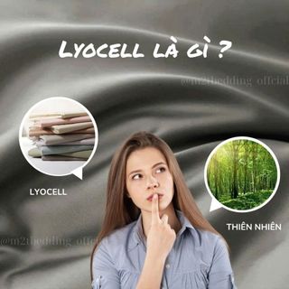 Bộ chăn ga gối Lyocell 60s HELINA cao cấp gồm 1 ga giường, 2 vỏ gối và 1 chăn chần bông hè, sang trọng (Không Kèm Hộp)