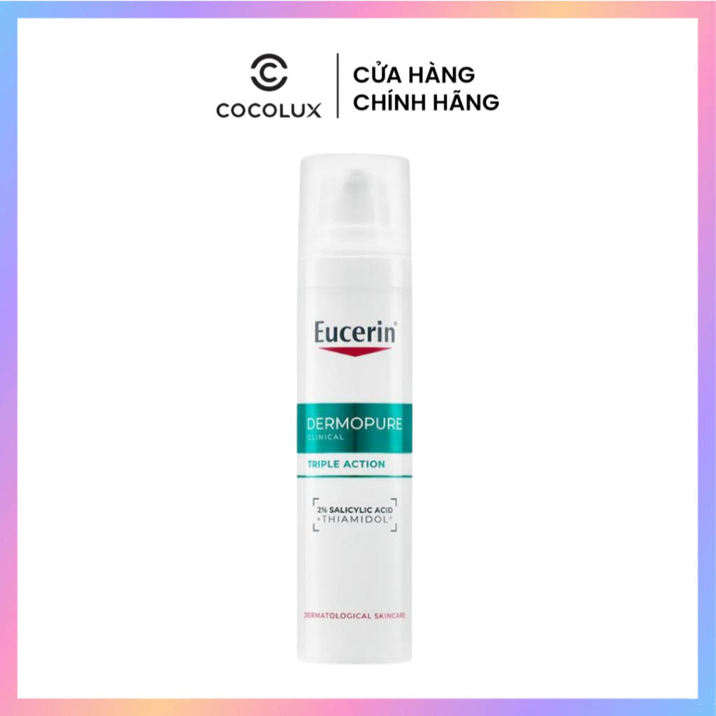 Serum Eucerin Dermopure Clinical Triple Action Giảm Thâm Mụn & Sáng Da 40ml