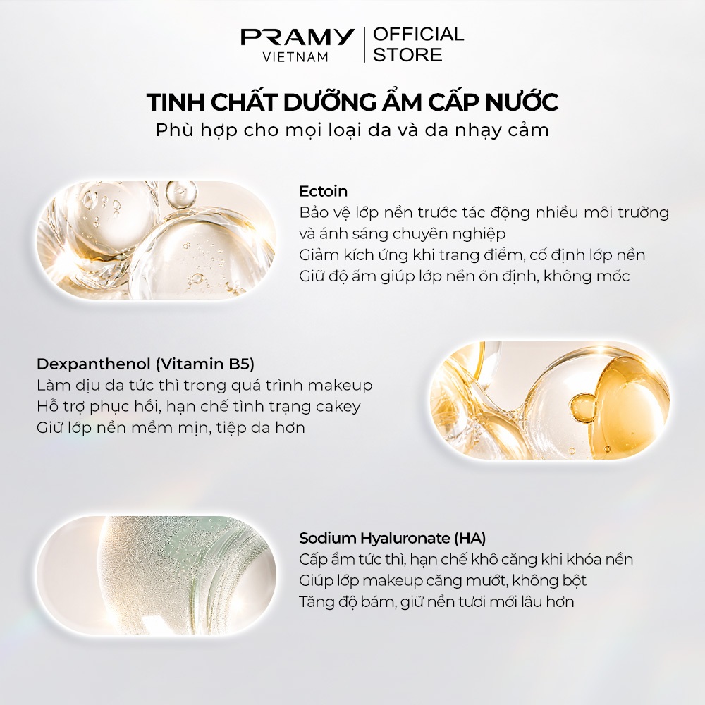 PRAMY Xịt Khoá Nền Makeup Artist Khóa Chặt Lớp Trang Điểm Bền Bỉ Kiềm Dầu Lâu Trôi Dưỡng Ẩm Setting Spray 100ml