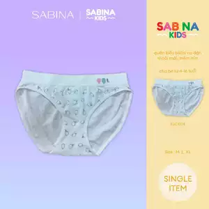 Quần Lót Bé Gái Màu Trắng Có Họa Tiết Cool Teen By Sabina SUC1004