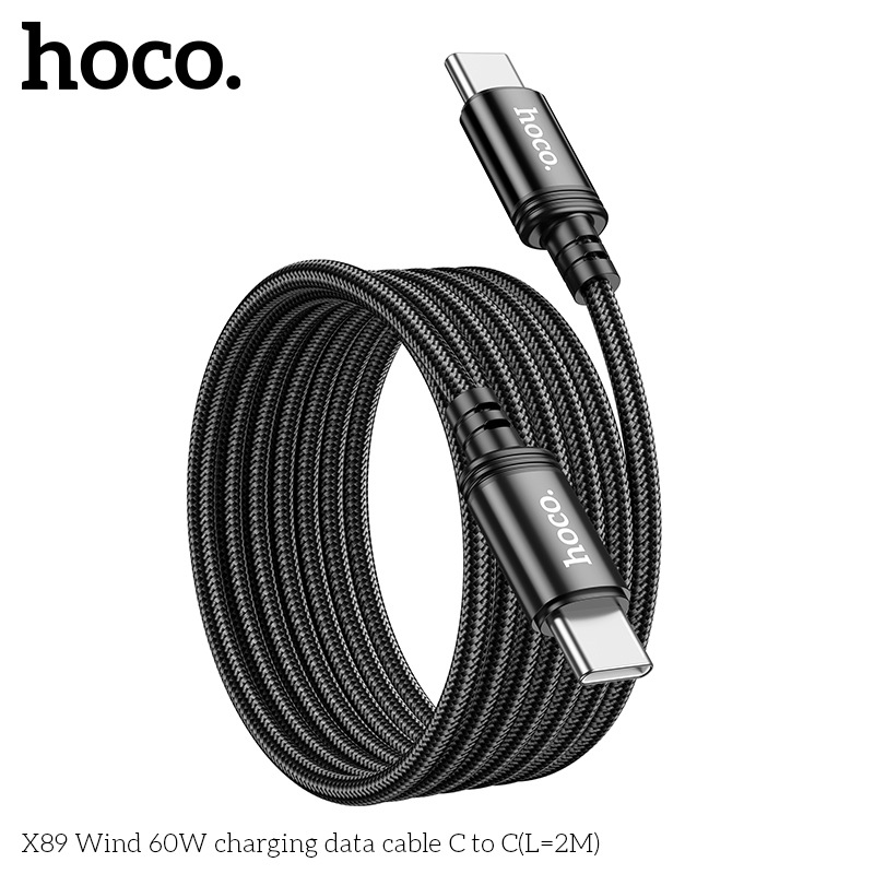 Dây Sạc Nhanh Type-C  60W Dài 2m, Cáp Sạc Nhanh USB-TypeC chính hãng sạc cho Samsung/Huawei/Xiaomi