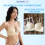 Áo Ngực Áo Lót Nữ Chất Su Không Gọng Cup V Mềm Mại Thoáng Khí Không Lộ Viền ZANABRA A206