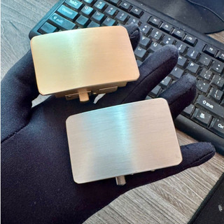 Mặt khoá thắt lưng nam không kèm dây kiểu khoá gạt tự động dùng cho dây có răng cưa 3,5cm