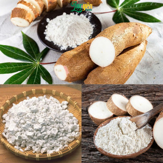 Bột Sắn Dây Nguyên Chất 100% Lạc Yên Foods - Bột Trắng Mịn Tự Nhiên Không Pha Trộn Hỗ Trợ Giải Nhiệt