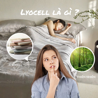 Bộ chăn ga gối Lyocell HELINA họa tiết vân chìm sang trọng gồm 1 ga giường, 2 vỏ gối và 1 chăn chần bông (Không Kèm Hộp)