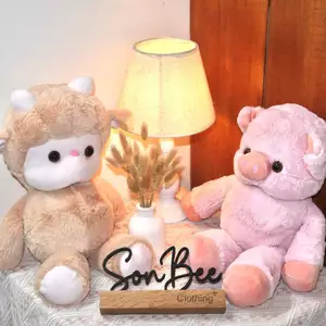 Cừu Bông Đáng Yêu Size 45cm – Gấu Bông Decor Phòng Ngủ Cao Cấp | Shop SonBee