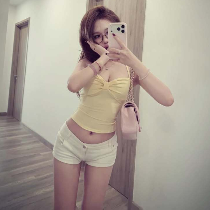 [XẢ KHO] Áo Cổ Yếm Phối Nơ Ôm Body Nữ Tính Nhiều Màu Basic Giveme.clothing_saigon - AYPN01 | BigBuy360 - bigbuy360.vn