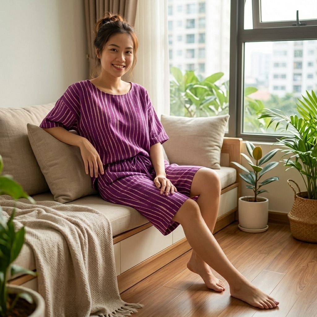 VẢI LANH BOI - MAY SƠ MI, VÁY, BỘ ĐỒ...
