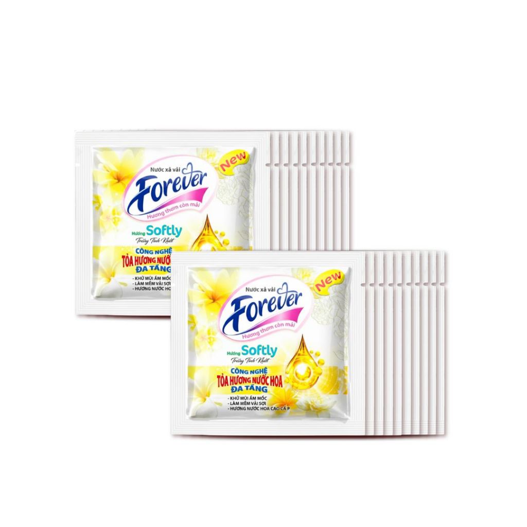 Combo 20 gói xả vải Forever 20gr