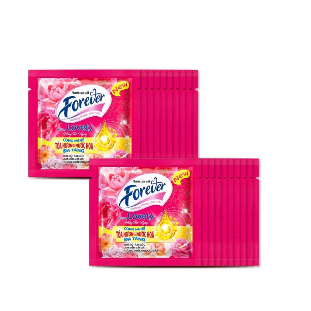 Combo 20 gói xả vải Forever 20gr