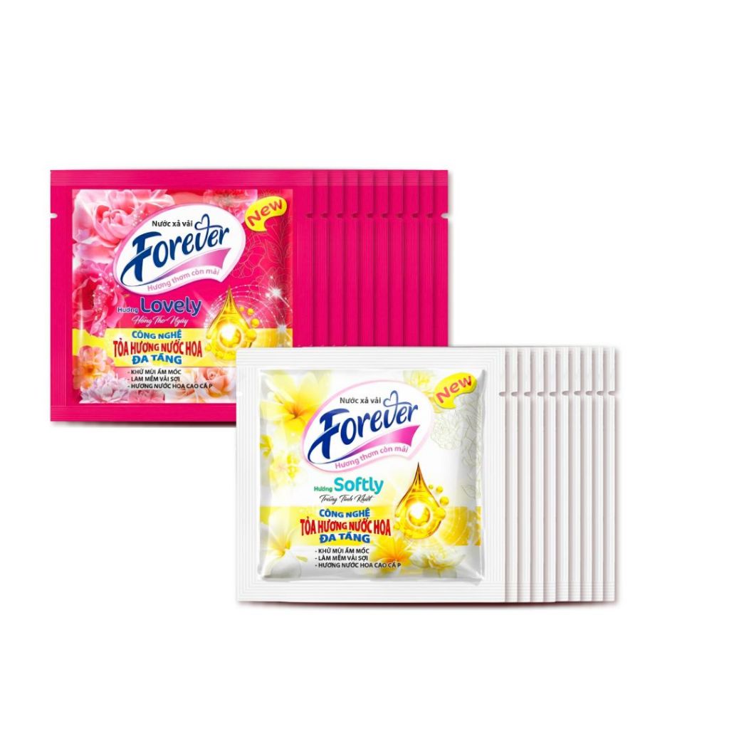 Combo 20 gói xả vải Forever 20gr
