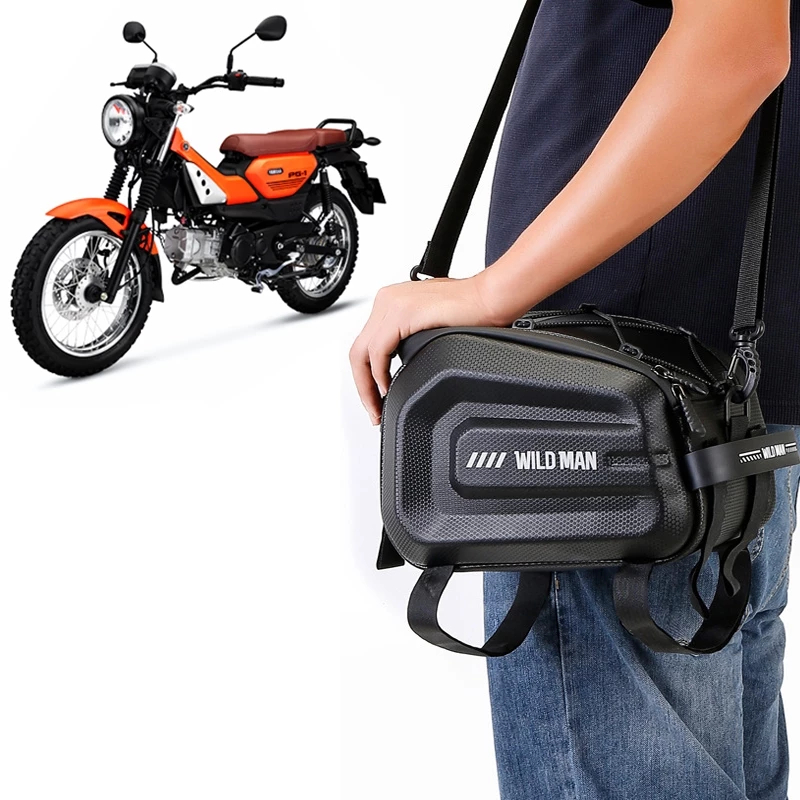 Túi giữa xe máy đa năng chống thấm nước, phù hợp xe PG1 và các dòng xe máy thông thường, dung tích lớn chứa đồ tiện lợi