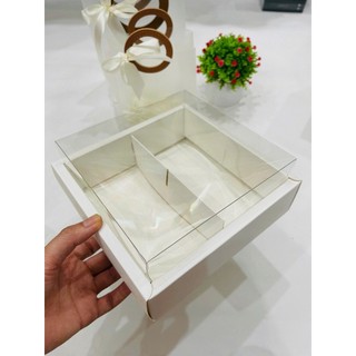 Hộp mica xinh xắn, hộp quà tặng kèm phụ kiện sang trọng