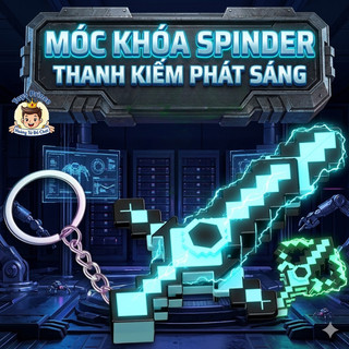 Móc Khóa Spinder Thanh Kiếm Kim Cương Phát Sáng - Đồ Chơi Xả Stress Nhiều Màu Sắc Chất Liệu Nhựa ABS An Toàn Cho Bé
