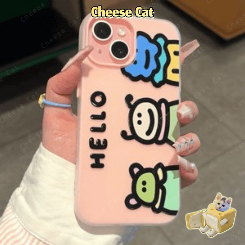 Những con quái vật nhỏ đầy màu sắc Ốp lưng cho iPhone 14 13 12 11 15 Plus 16 17 Pro Max Xs XR Vỏ bảo vệ điện thoại