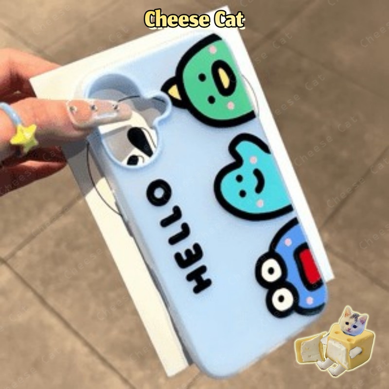 Những con quái vật nhỏ đầy màu sắc Ốp lưng cho iPhone 14 13 12 11 15 Plus 16 17 Pro Max Xs XR Vỏ bảo vệ điện thoại