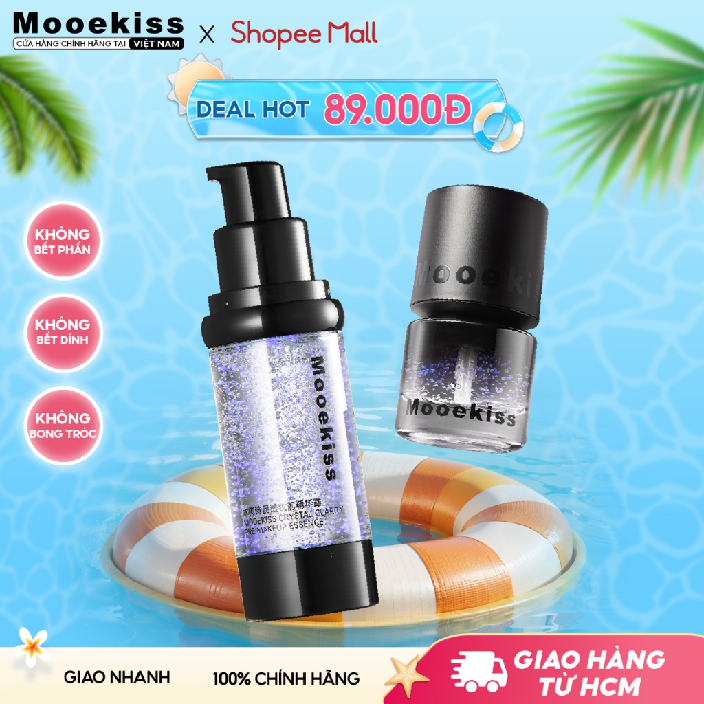 [DEAL] Kem lót trang điểm Mooekiss hiệu quả dưỡng ẩm kiểm soát dầu và bảo vệ tốt lớp nền trang điểm