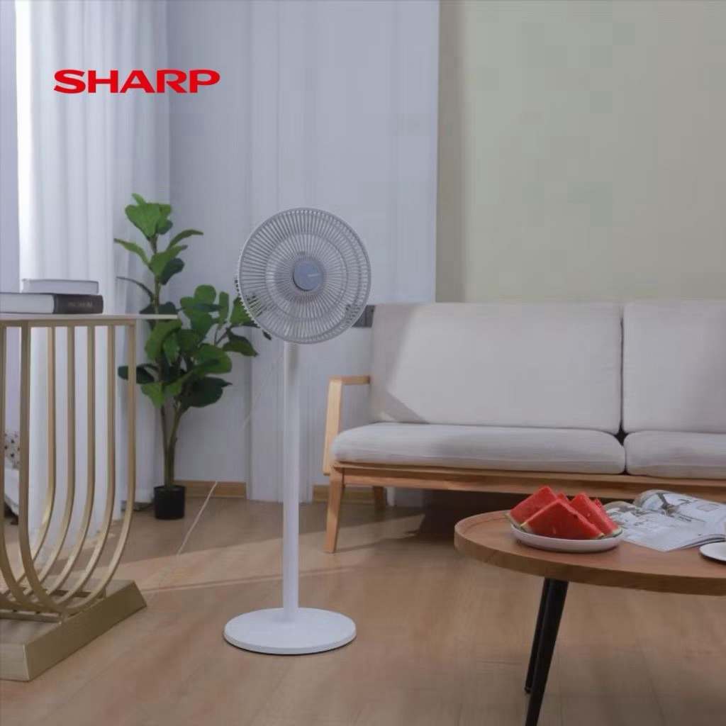 Quạt cây SHARP model: PJ-CD204A, tăng giảm chiều cao, động cơ DC, tiết kiệm điện