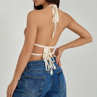 VM-Áo Tank Top Plain Ren Up Ruched Tank Top dành cho nữ
