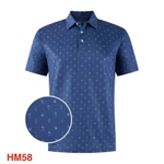 Áo Polo Golf Nam Deluca HM58 Họa Tiết Xanh – Áo Polo Nam Thể Thao Cao Cấp Co Giãn Thoáng Mát Chính Hãng — ảnh 2