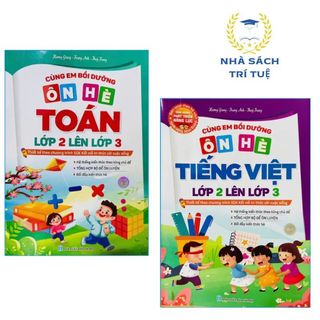 Sách - Combo Cùng Em Luyện Tập Ôn Hè Toán - Tiếng Việt Lớp 2 Lên Lớp 3