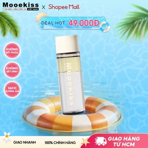 Dầu tẩy trang Mooekiss cho mắt và môi dầu hạt Moringa làm sạch sâu dịu nhẹ không gây kích ứng 75ml