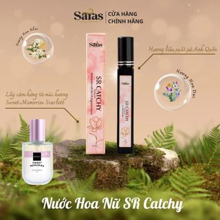 Nước Hoa Nữ Bỏ Túi Lưu Hương 6-8 tiếng Ngọt Ngào & Nữ Tính Khó Phai chai 2ml (SR CC) SR Catchy