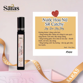 Nước Hoa Nữ Bỏ Túi Lưu Hương 6-8 tiếng Ngọt Ngào & Nữ Tính Khó Phai chai 2ml (SR CC) SR Catchy