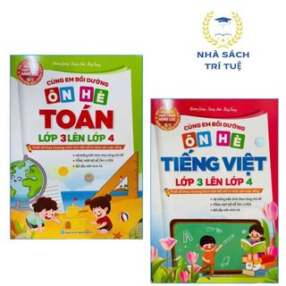 Sách - Combo Cùng Em  Luyện Tập Ôn Hè Toán - Tiếng Việt Lớp 3 Lên Lớp 4