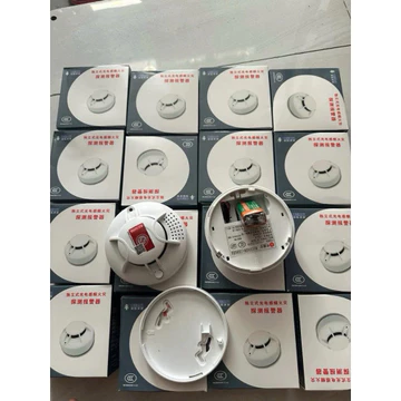 COMBO 2 Thiết bị báo khói cảm biến,Đầu báo cháy khói quang điện độc lập có tấm chắn, gồm phin Bao Hành 12 Tháng