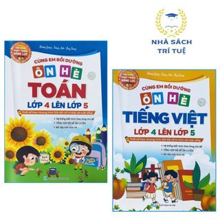 Sách - Combo Cùng Em Luyện Tập  Ôn Hè Toán - Tiếng Việt Lớp 4 Lên Lớp 5