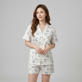 ✨ Bộ pijama nữ chất lụa cước ánh kim cao cấp với bề mặt óng nhẹ sang trọng, mềm mại và thoáng mát [ XOP MOI]