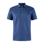 Áo Polo Golf Nam Deluca HM58 Họa Tiết Xanh – Áo Polo Nam Thể Thao Cao Cấp Co Giãn Thoáng Mát Chính Hãng — ảnh 3