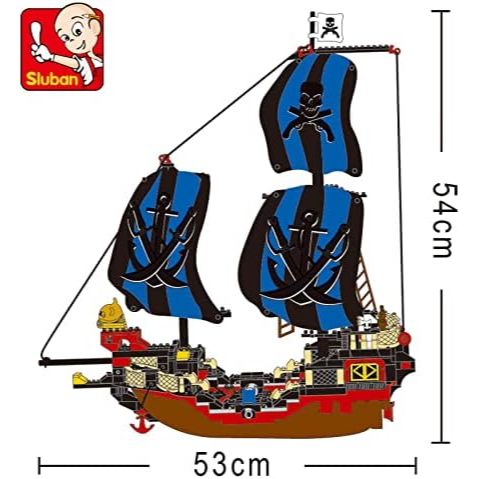 M38 - B0128 - Bộ Lắp Ráp Tàu Cướp Biển CRUCO