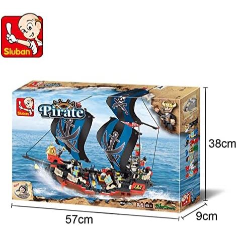 M38 - B0128 - Bộ Lắp Ráp Tàu Cướp Biển CRUCO