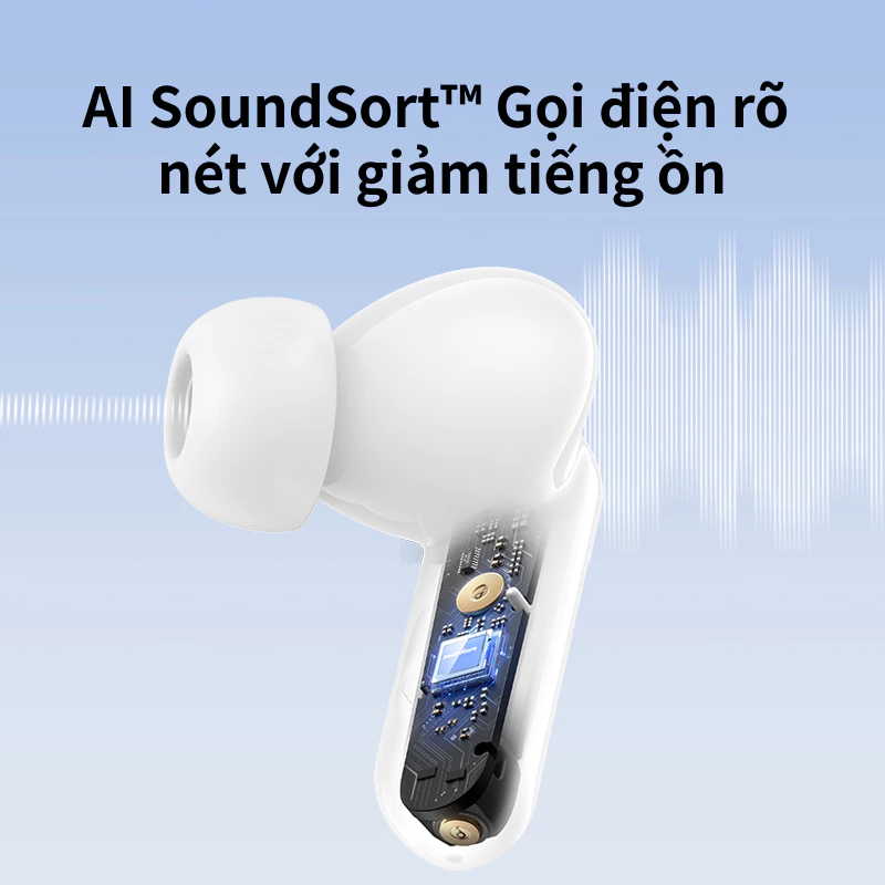 Tai nghe Bluetooth Soundcore R50i - Driver 10mm | Bluetooth 5.3-IPX5 | Pin đến 30h | Hỗ trợ App Soundcore- A3949 | BigBuy360 - bigbuy360.vn