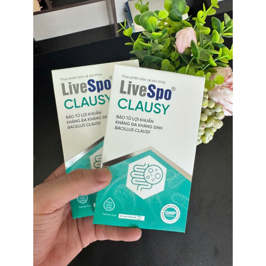 [ COMBO 2H TÍCH ĐIỂM LiveSpo Clausy ] Men Vi Sinh Giảm Rối Loạn Tiêu Hóa Cho Người Uống Kháng Sinh