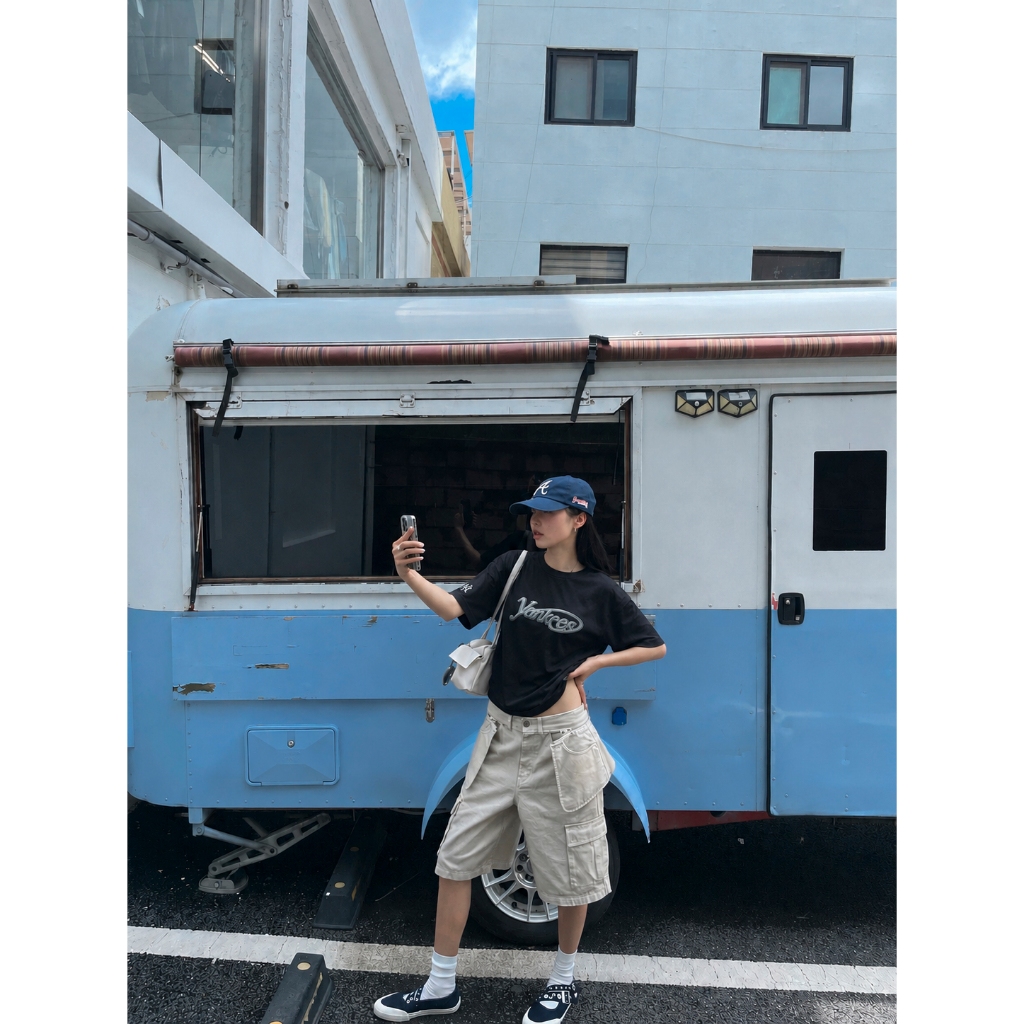 Áo Thun Cotton Logo Oversized GREYB Unisex | BigBuy360 - bigbuy360.vn