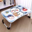 Bàn Học Gấp Gọn Ngồi Bệt 60x40 Có Kê Sách Khay Đựng Ly Tay Cầm Tiện Lợi Cho Học Sinh Sinh Viên Làm Việc