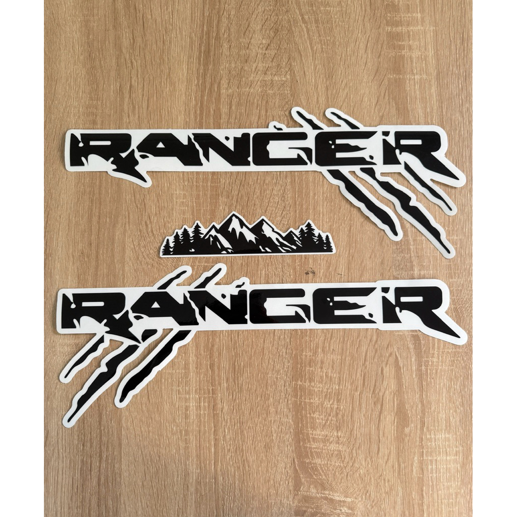 Tem UV cao cấp dán xe bán tải Dán xe Ford Ranger. Decal chống nước, không bay màu, bong tróc